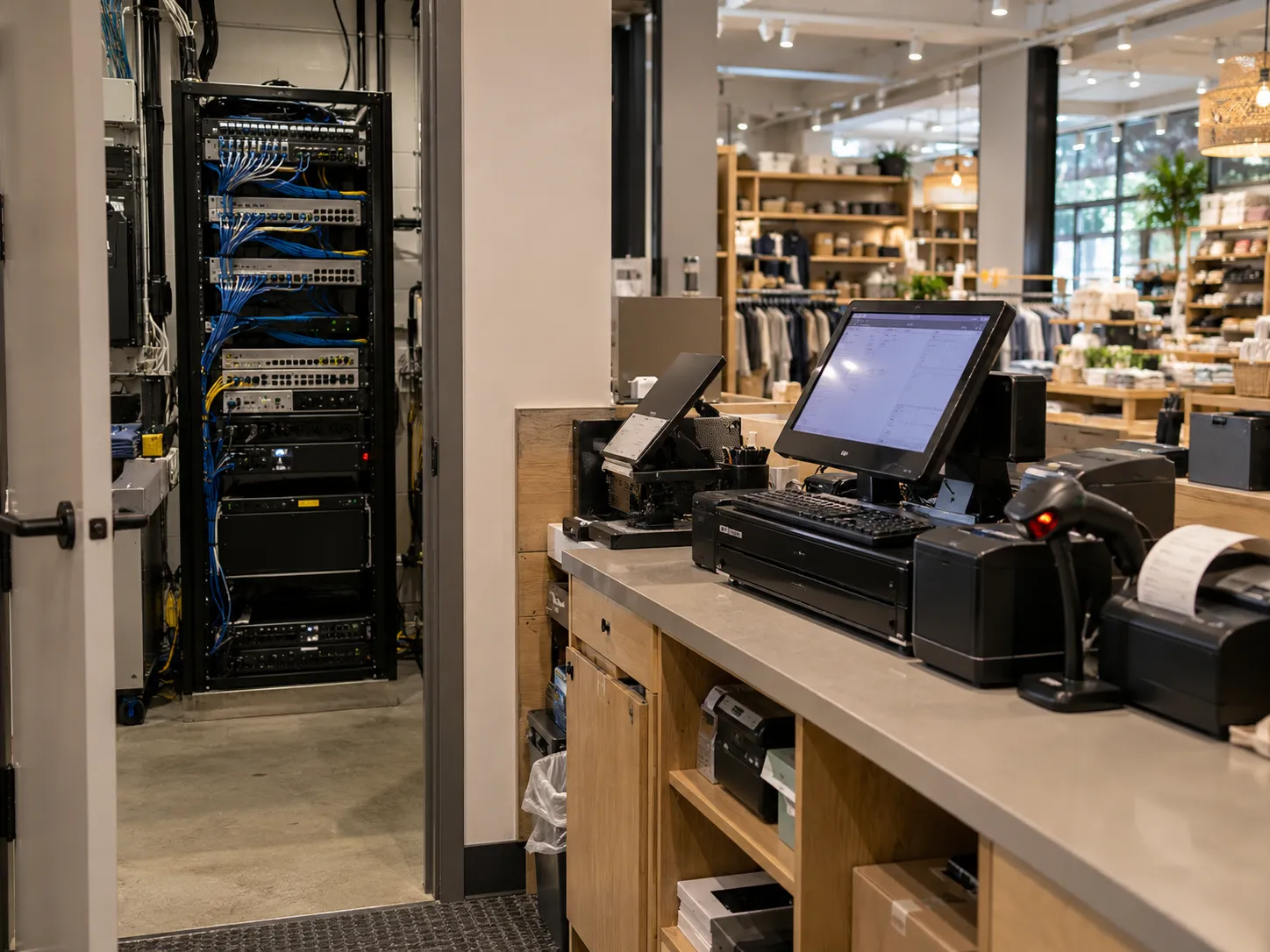 Checkout & backroom systems