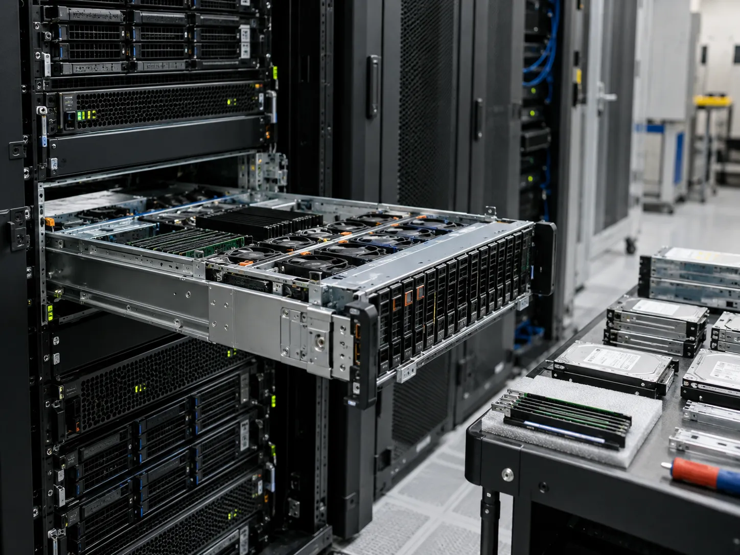 Server hardware maintenance